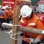 Hessische Feuerwehr Leistungsuebung (11)  Hessische Feuerwehr Leistungsübung